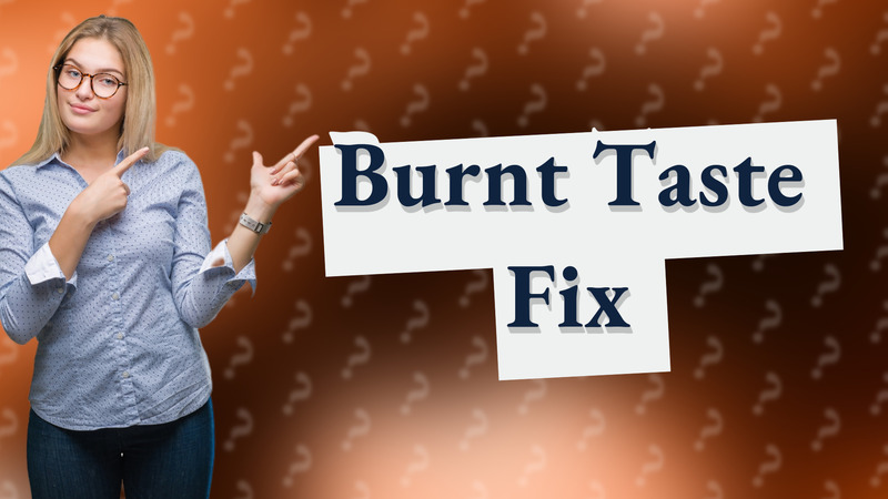 Burnt Taste Fix