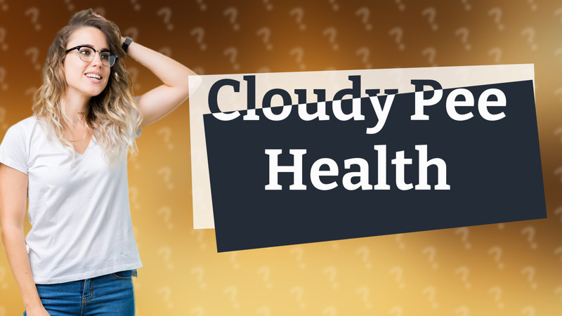 Cloudy Pee Health