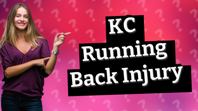 KC Running Back Injury