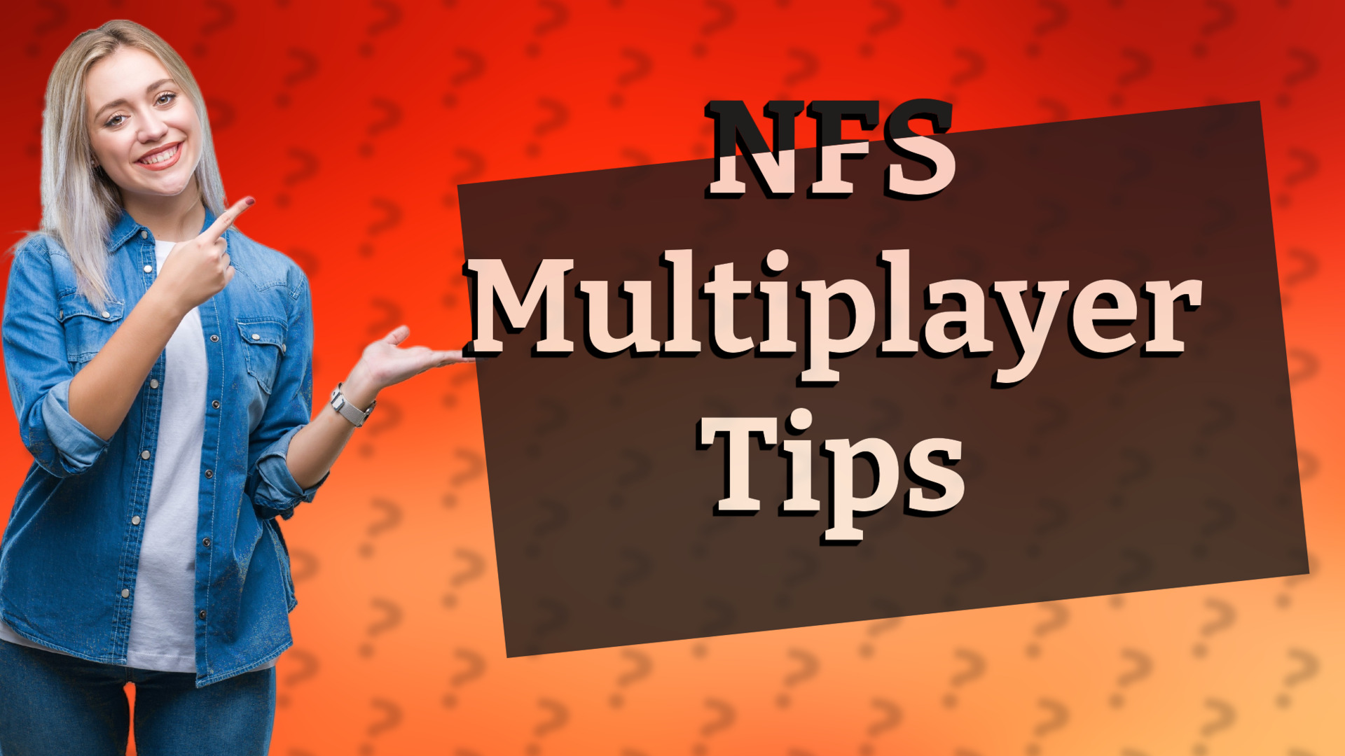 NFS Multiplayer Tips