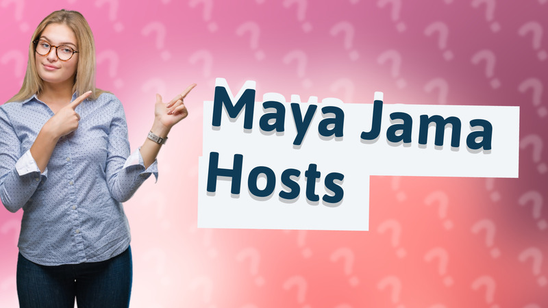 Maya Jama Hosts