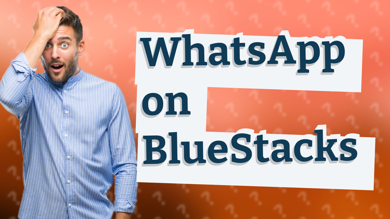 WhatsApp on BlueStacks