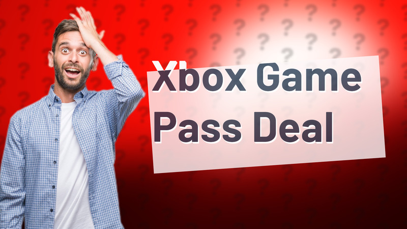 Xbox Game Pass Deal