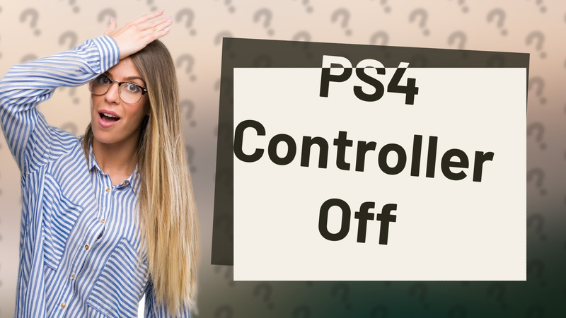PS4 Controller Off