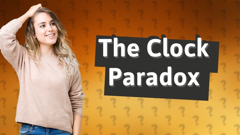 The Clock Paradox