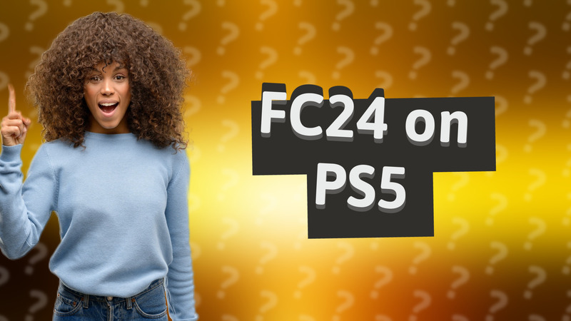 FC24 on PS5