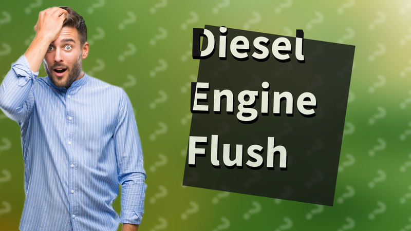Diesel Engine Flush