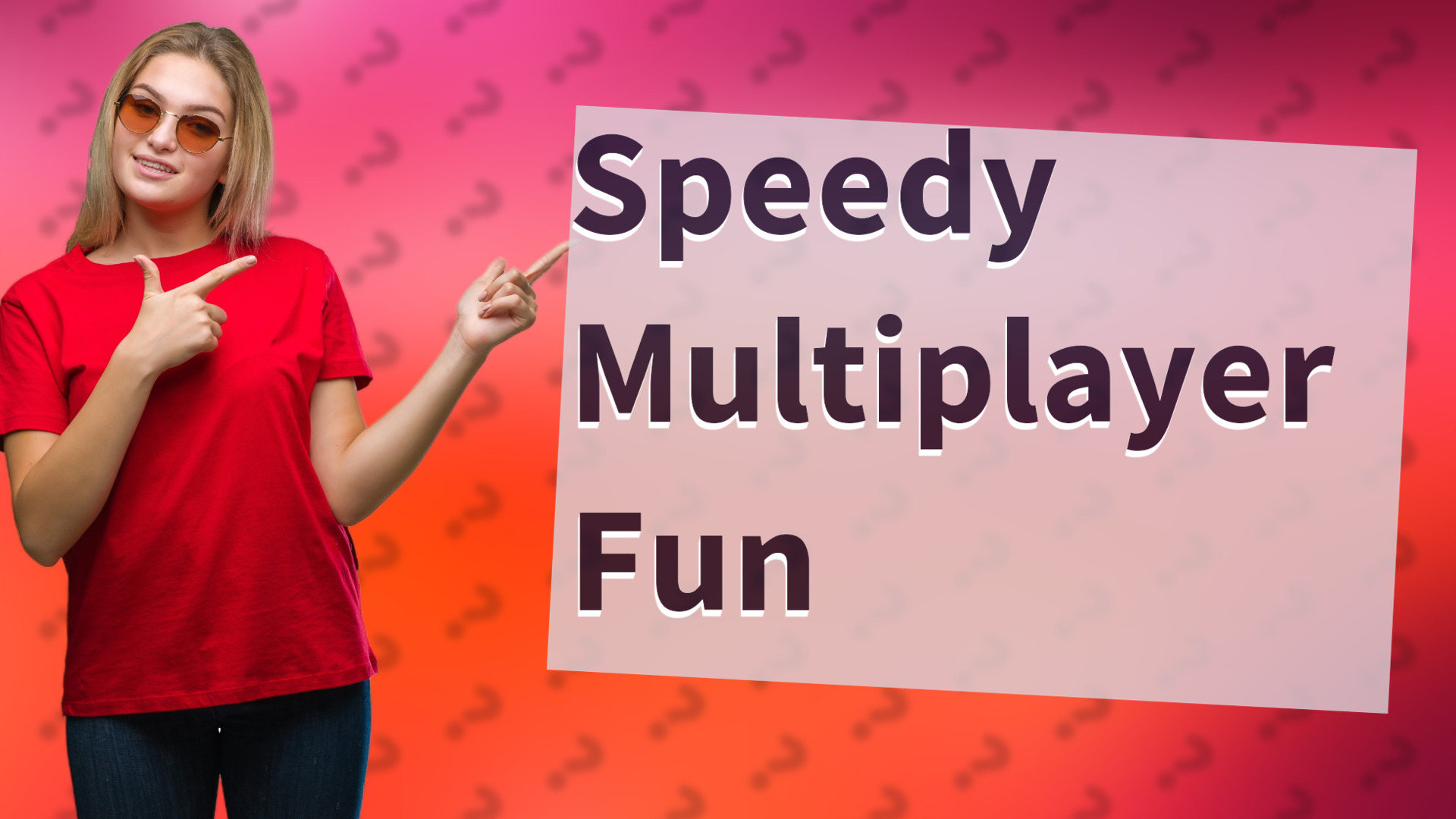 Speedy Multiplayer Fun
