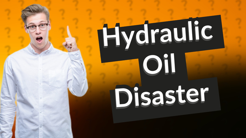 Hydraulic Oil Disaster
