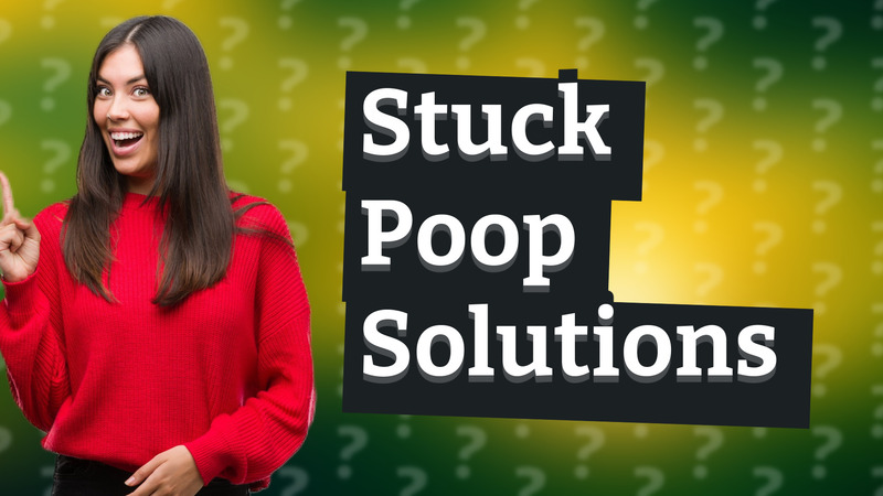 Stuck Poop Solutions
