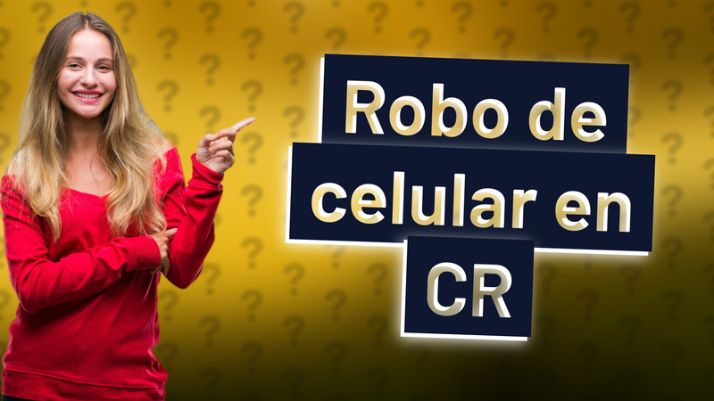 Robo de celular en CR