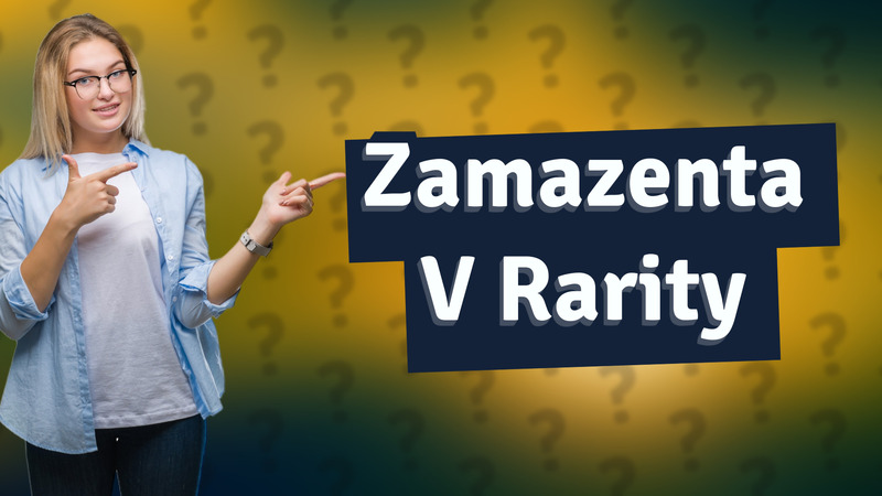 Zamazenta V Rarity