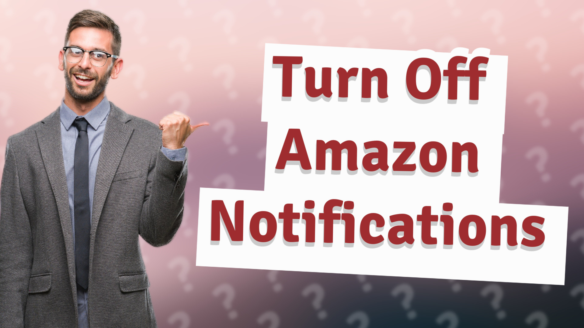 Turn Off Amazon Notifications