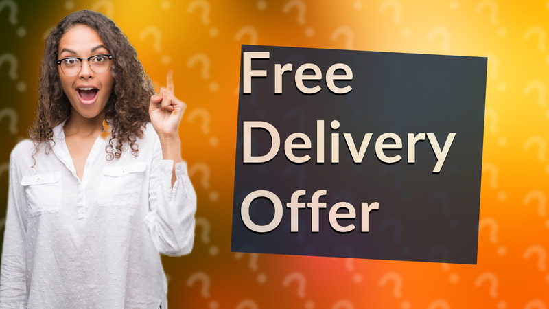 Free Delivery Offer
