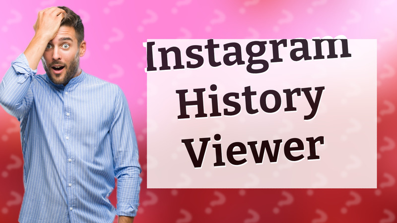 Instagram History Viewer