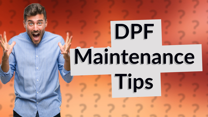 DPF Maintenance Tips