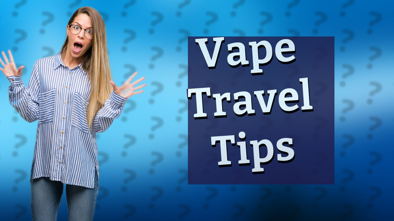 Vape Travel Tips