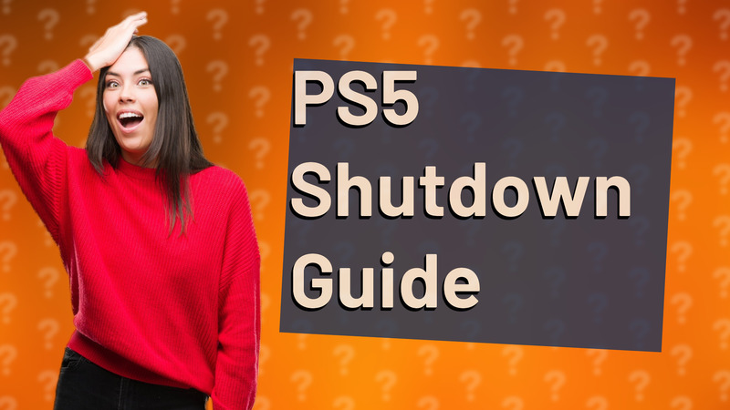 PS5 Shutdown Guide