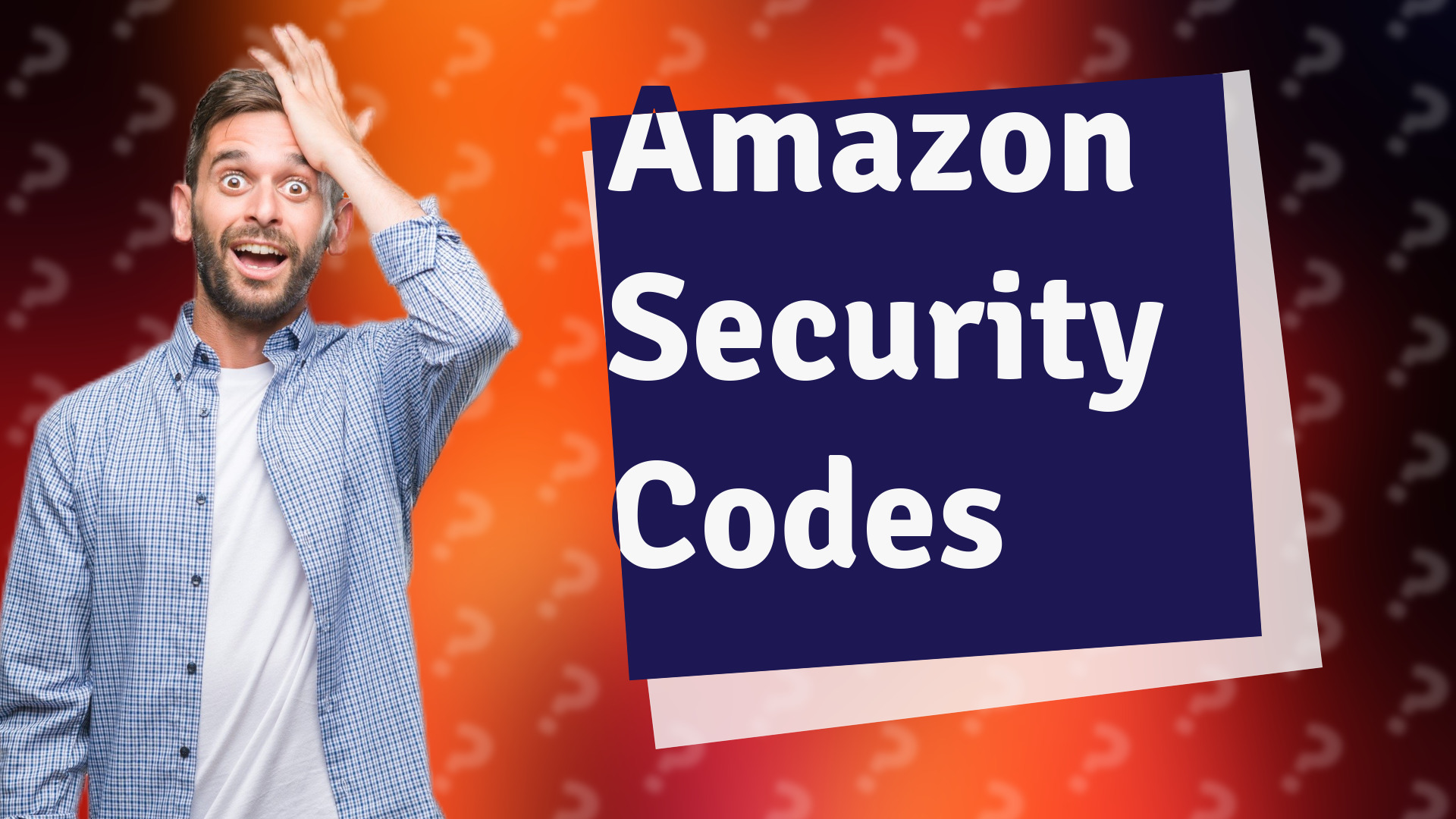 Amazon Security Codes