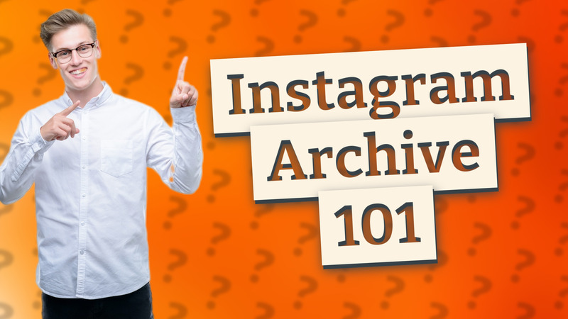 Instagram Archive 101