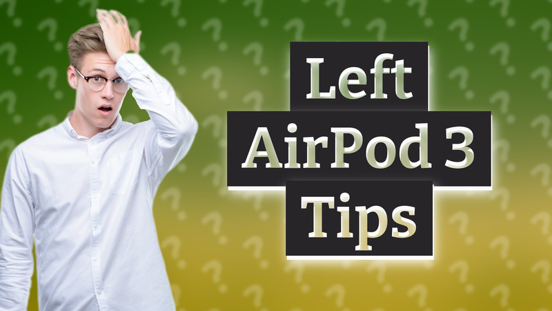 Left AirPod 3 Tips