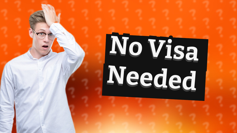 No Visa Needed