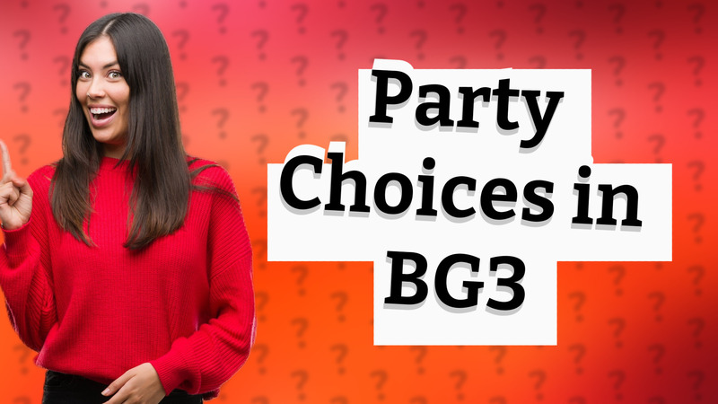 Party Choices in BG3