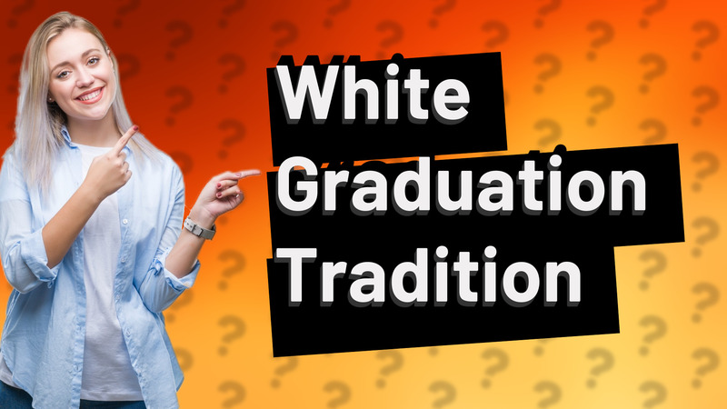 White Graduation Tradition