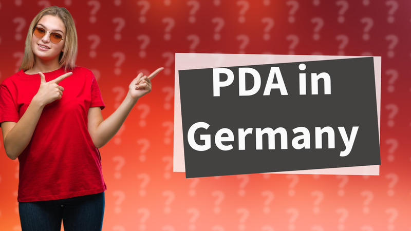 PDA in Germany