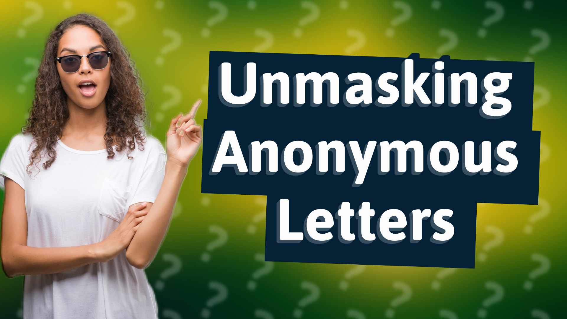 Unmasking Anonymous Letters
