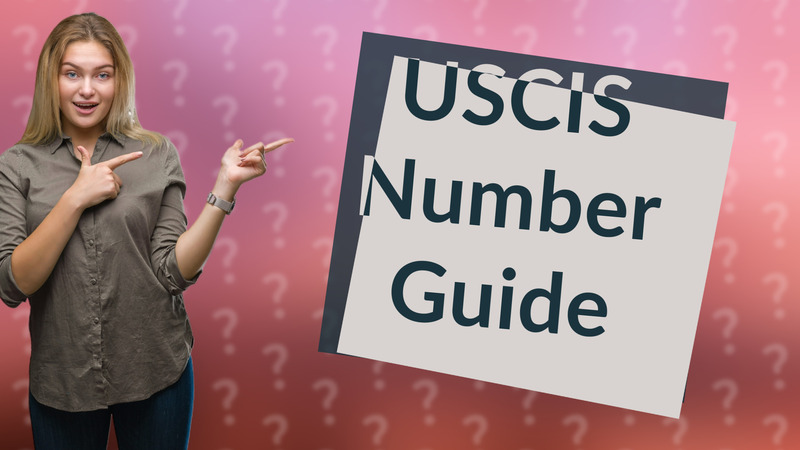 USCIS Number Guide