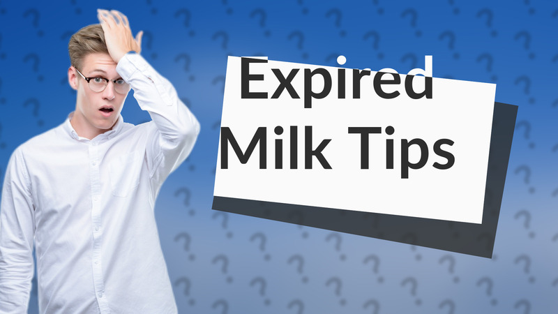 Expired Milk Tips