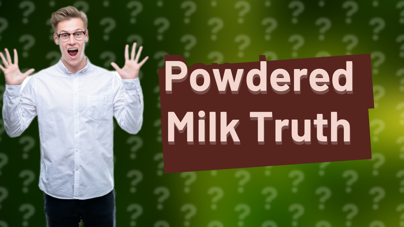 Powdered Milk Truth