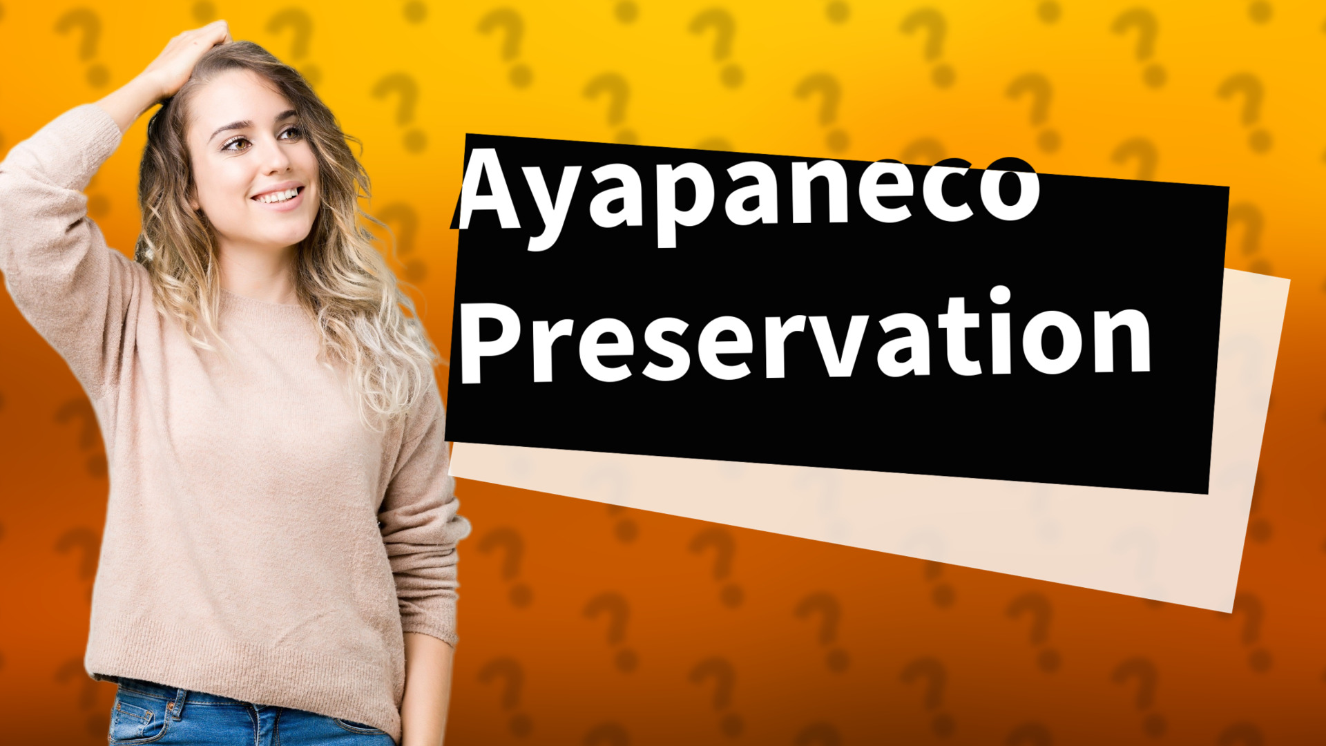 Ayapaneco Preservation