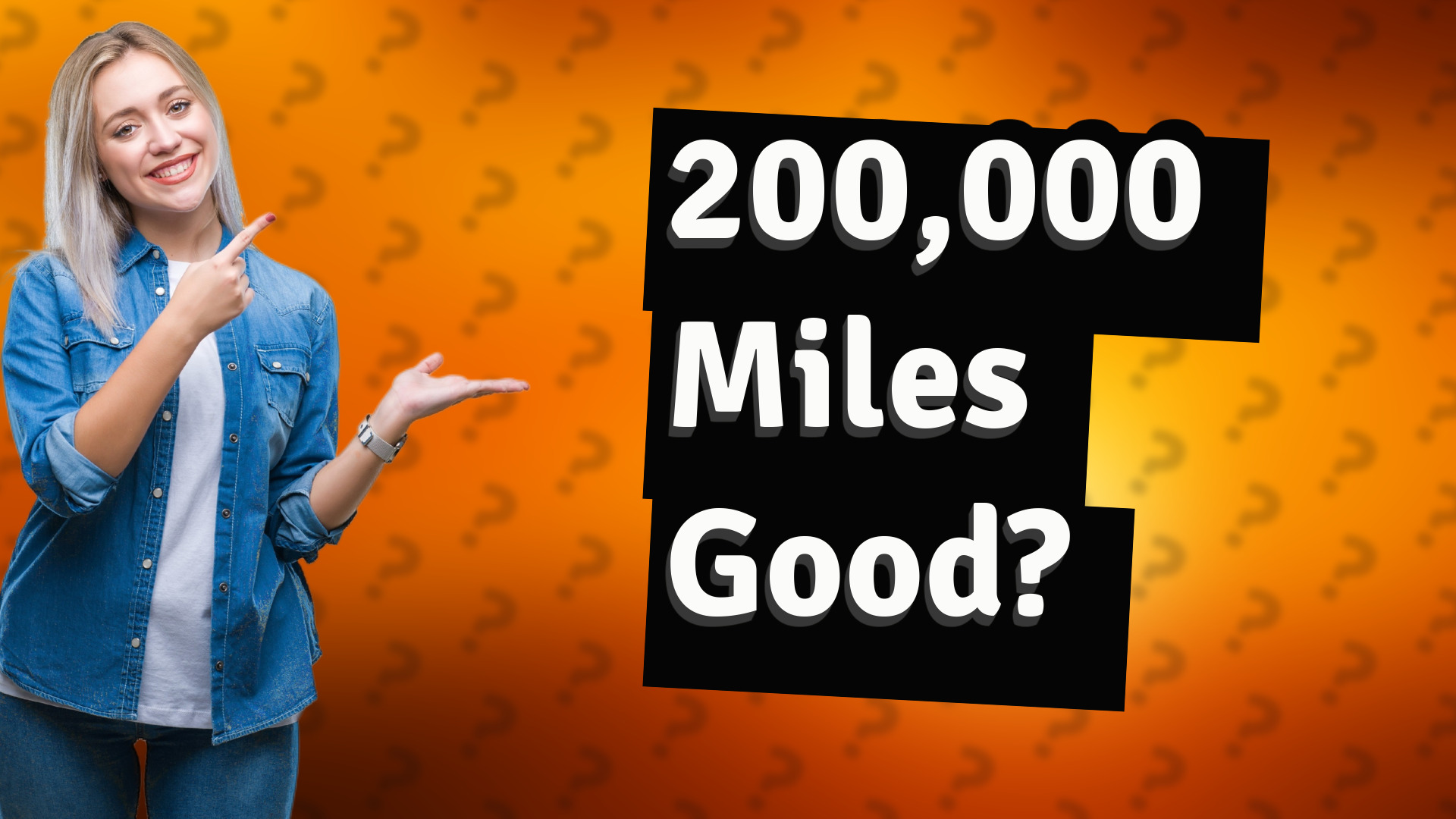 200,000 Miles Good?