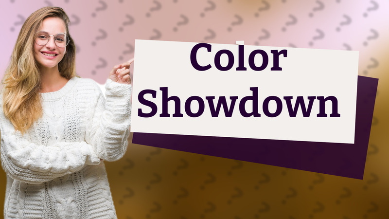 Color Showdown