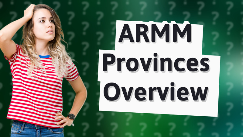 ARMM Provinces Overview