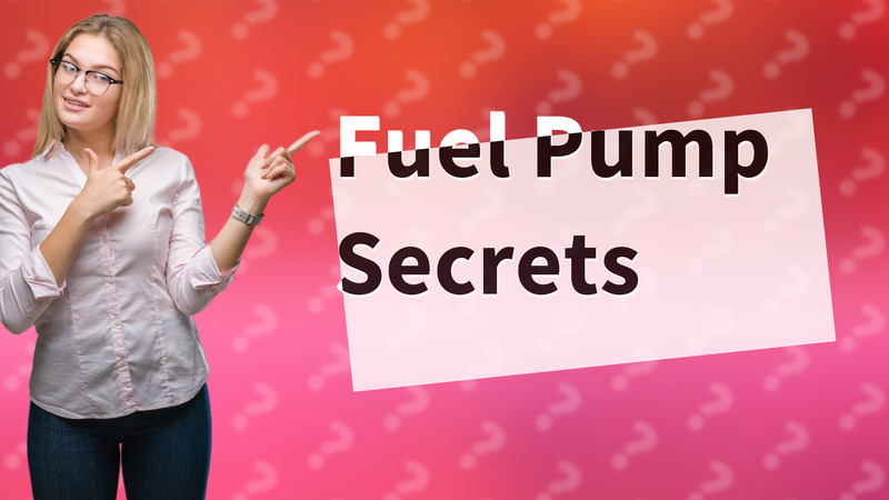 Fuel Pump Secrets
