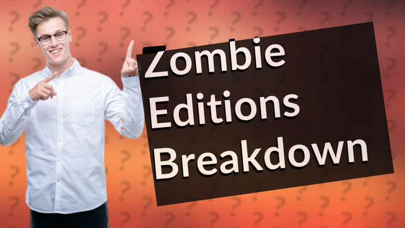 Zombie Editions Breakdown