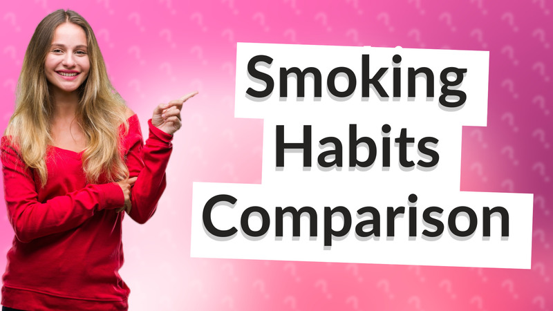 Smoking Habits Comparison