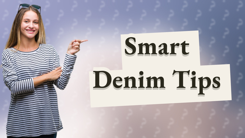Smart Denim Tips