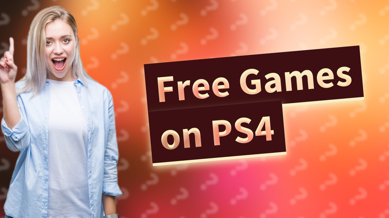 Free Games on PS4