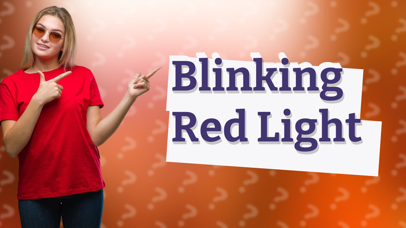 Blinking Red Light
