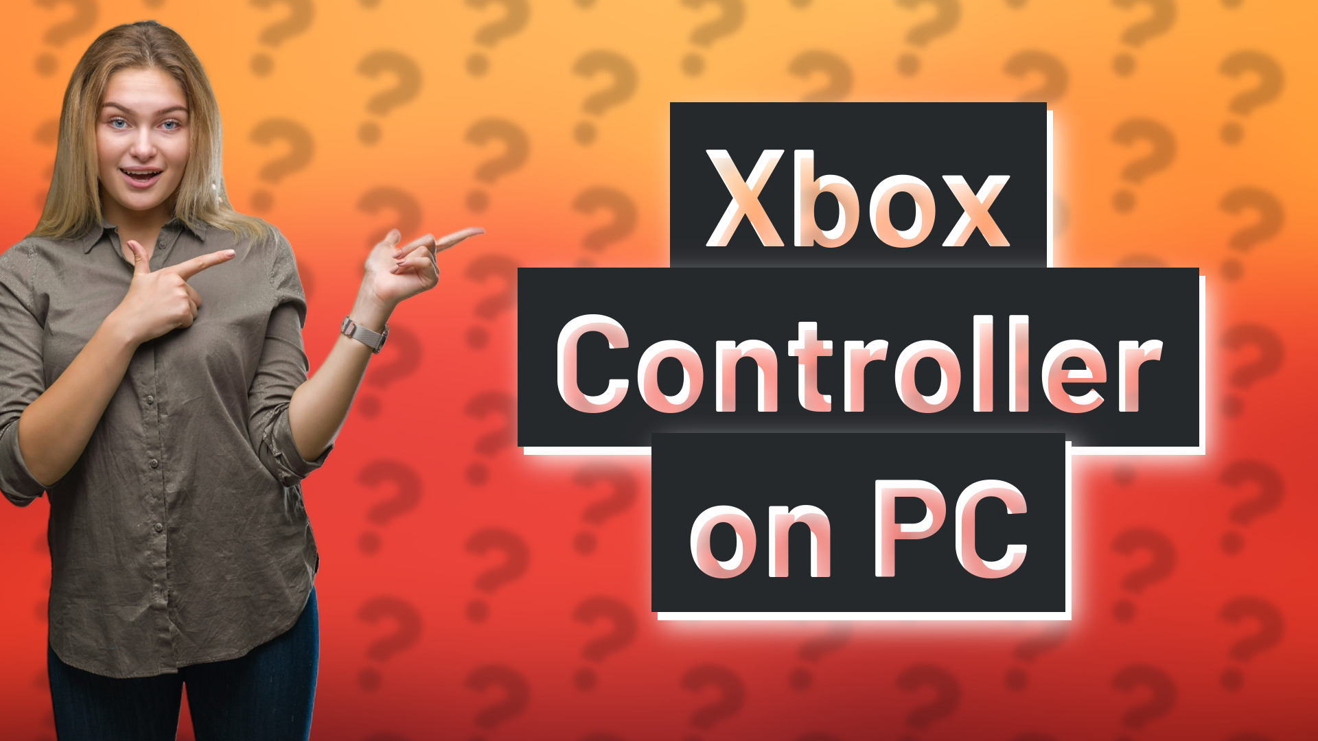 Xbox Controller on PC