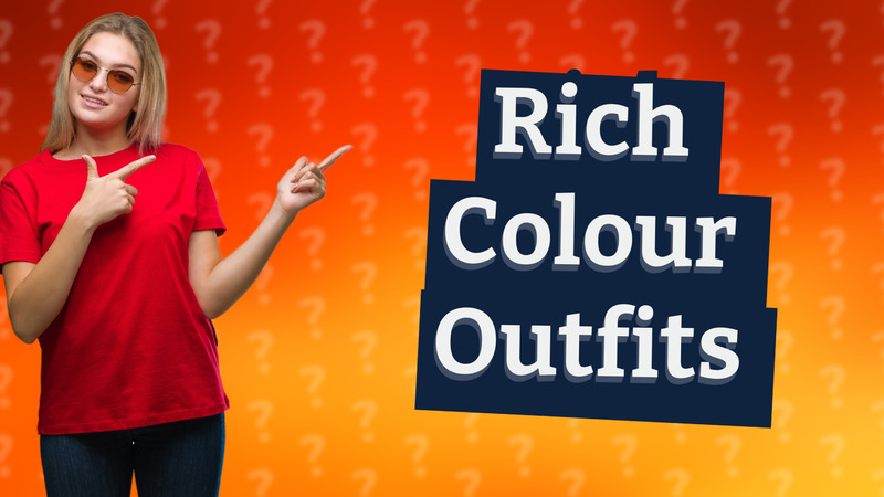 Rich Colour Outfits