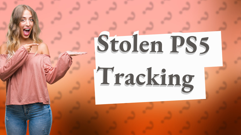 Stolen PS5 Tracking