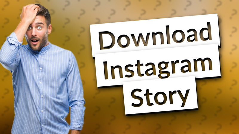 Download Instagram Story