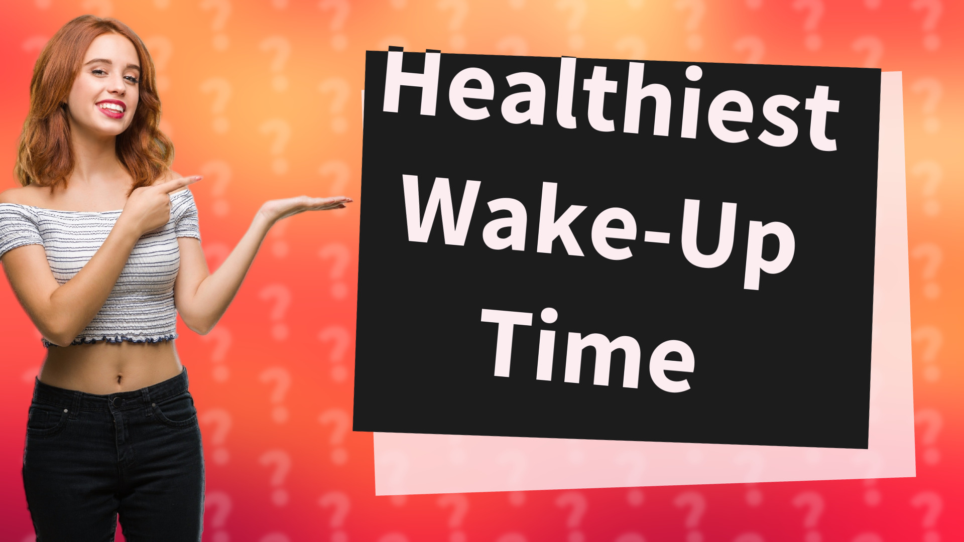 Healthiest Wake-Up Time