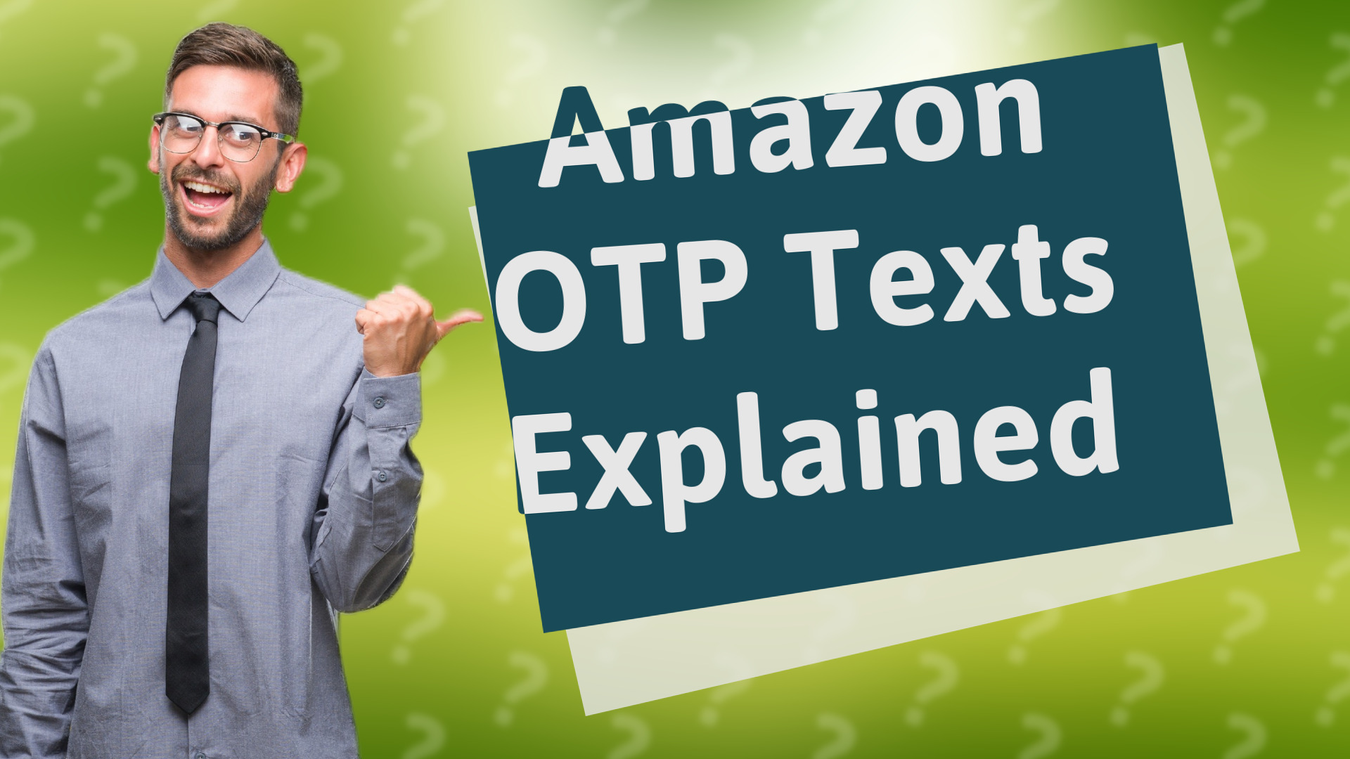 Amazon OTP Texts Explained