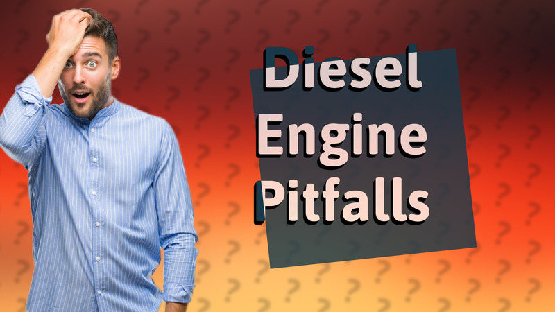 Diesel Engine Pitfalls